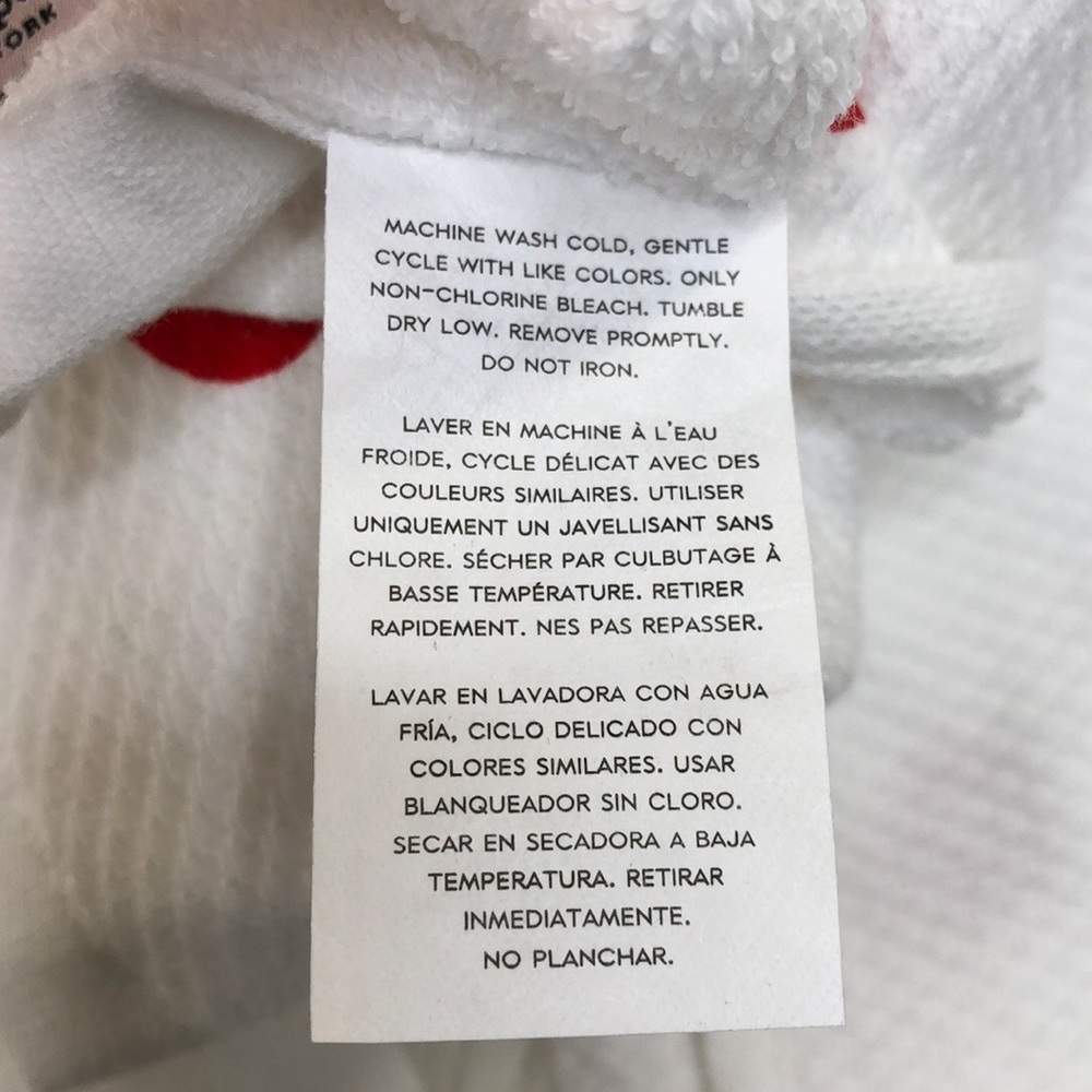 Kate Spade White with Red & Green Balls Towels - Picture 5 of 5